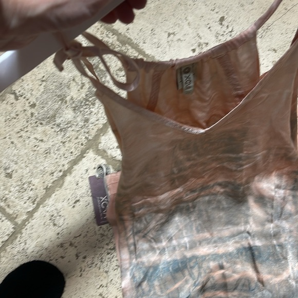 XCVI 100% tensel 2 piece set  GORGEOUS peekaboo shoulder see pic SIZE XS/S  NWT - Picture 8 of 13